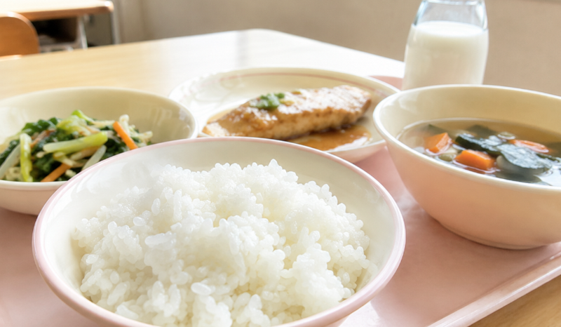 学校給食採用の安心